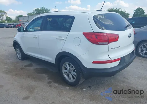 2015 Kia Sportage Lx z USA, uszkodzony, nr VIN KNDPB3AC5F7781360